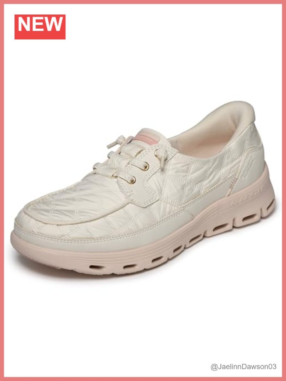 Skechers Glide-Step Serene Boat Shoes with Contour Foam Washable Slip-On